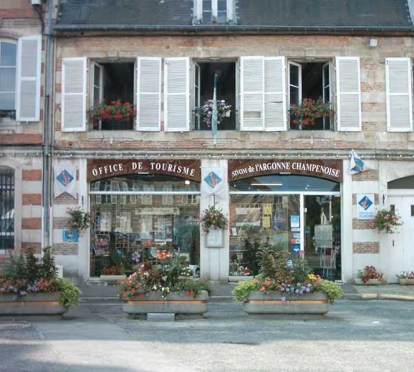 Centro de la ciudad en Sainte-Menehould