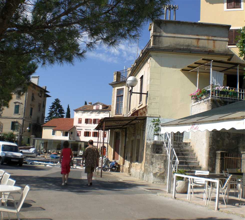 Calle en Opatija
