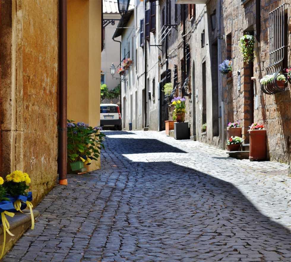 Calle en Orvieto