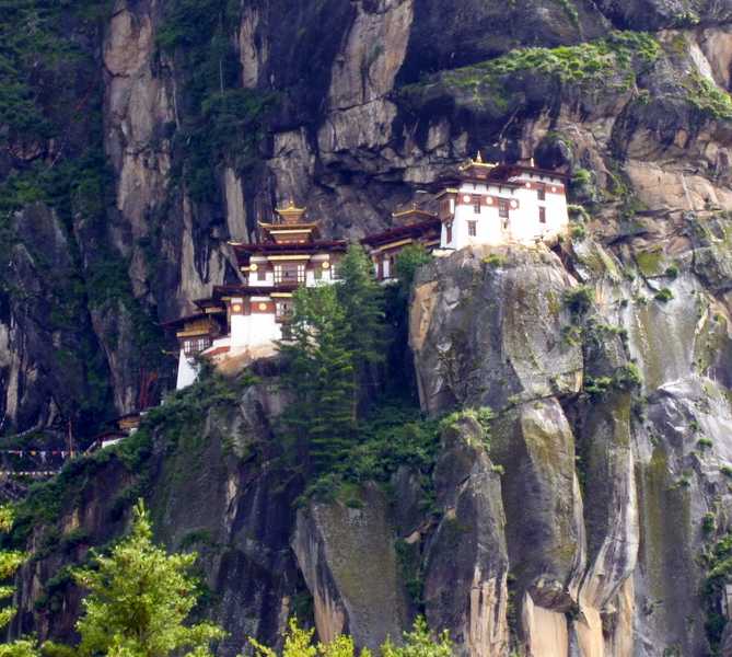 Monasterio en Bután