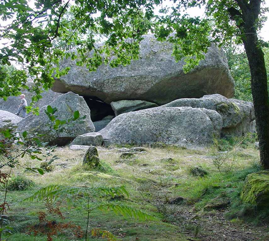 Rock in Toulx-Sainte-Croix