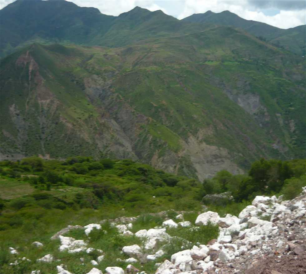 Cordillera en Sorata