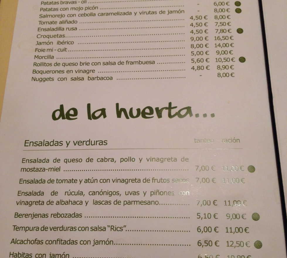 Fotos de Restaurante Tanteo - Imágenes