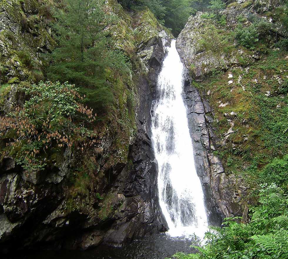 Masa de agua en Gimel-les-Cascades