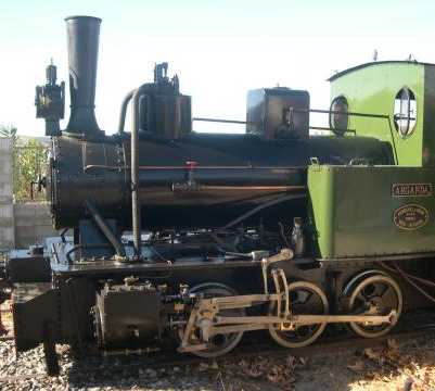 Locomotive in Arganda del Rey