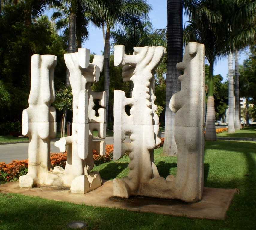 Escultura en Santa Cruz de Tenerife