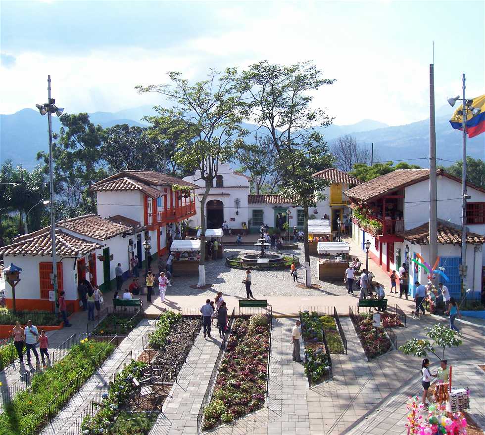 Floricultura em Medellín