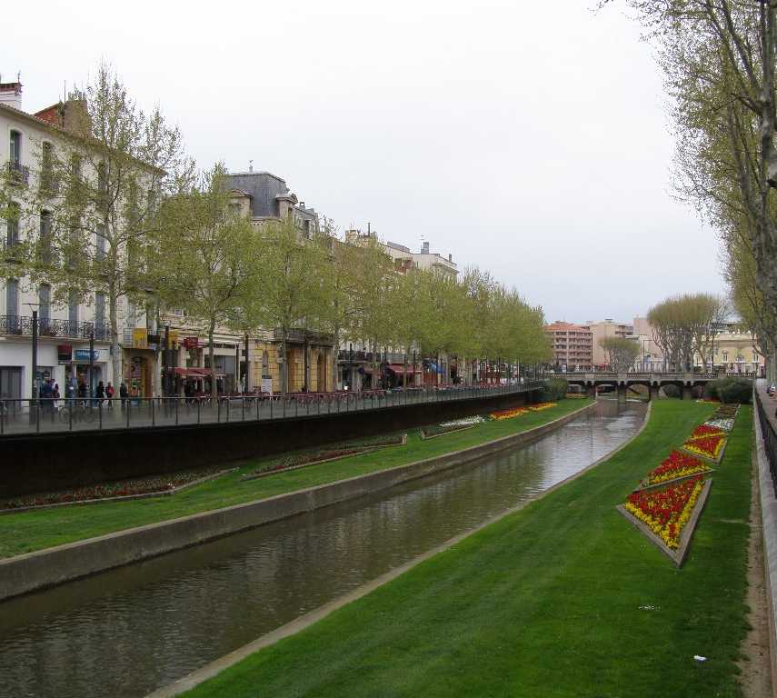 Waterway in Perpignan