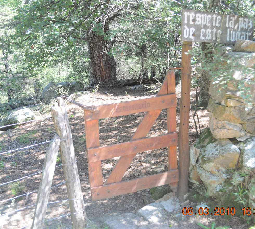 Trail in La Cumbrecita