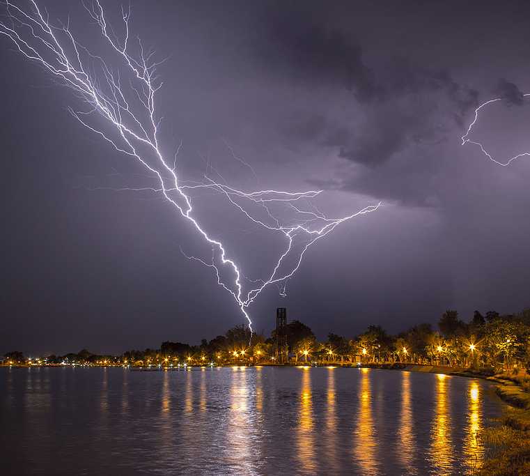 Lightning in Ciudad Obregón