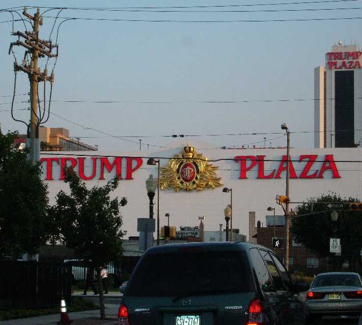 Sinal em Atlantic City