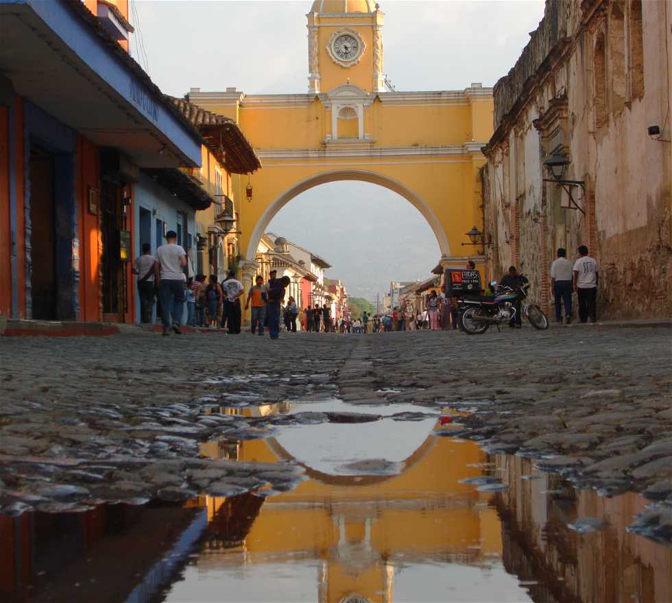 Pueblo en Guatemala