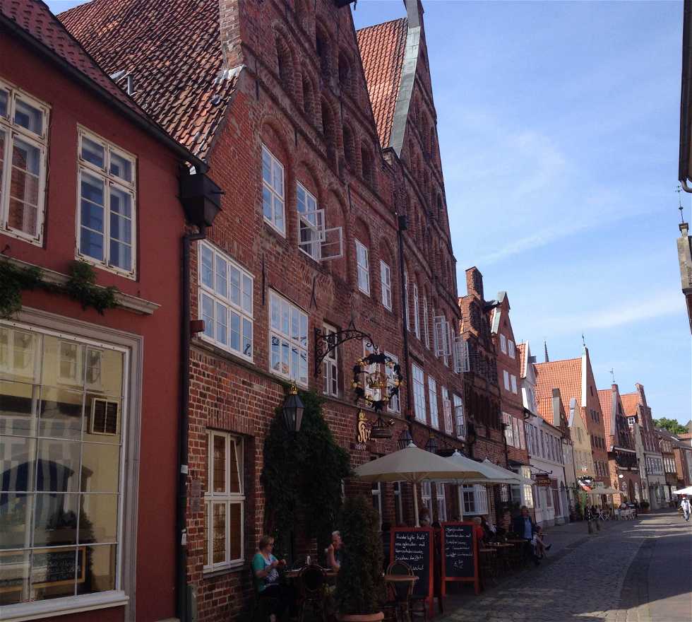Fachada em Lüneburg