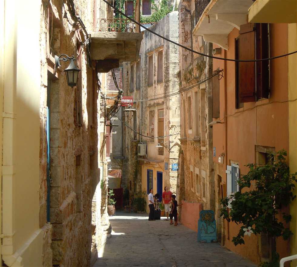 Calle en Crete