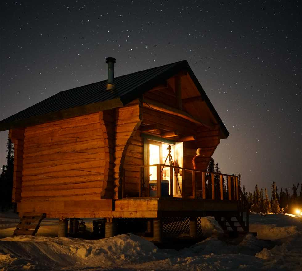 Noite em Fairbanks