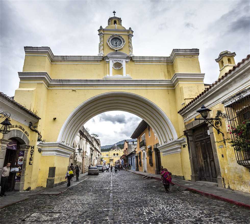 Façade à Antigua Guatemala