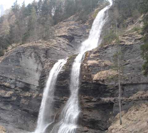 Waterfall in Sixt-Fer-à-Cheval