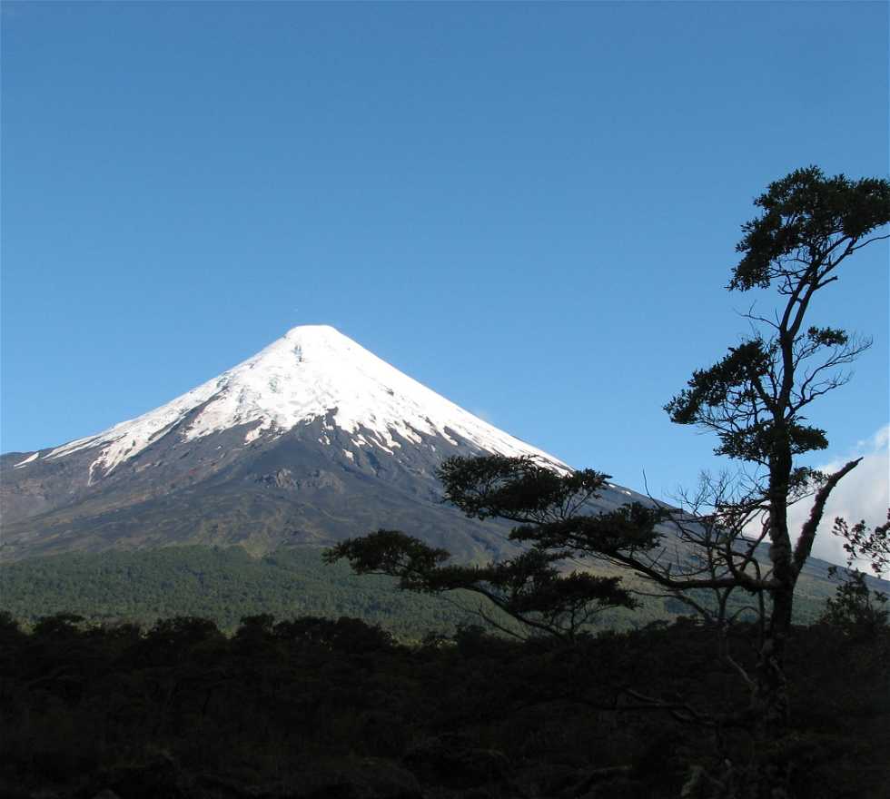 Estratovolcán en Osorno