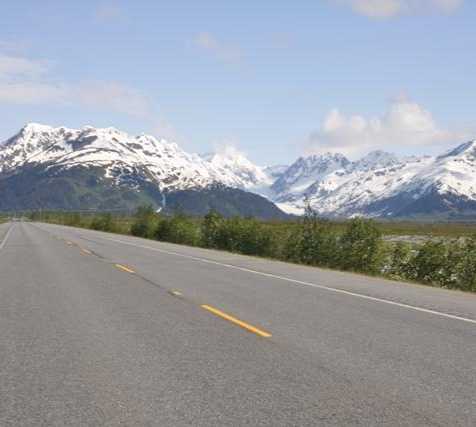 Carretera en Anchorage