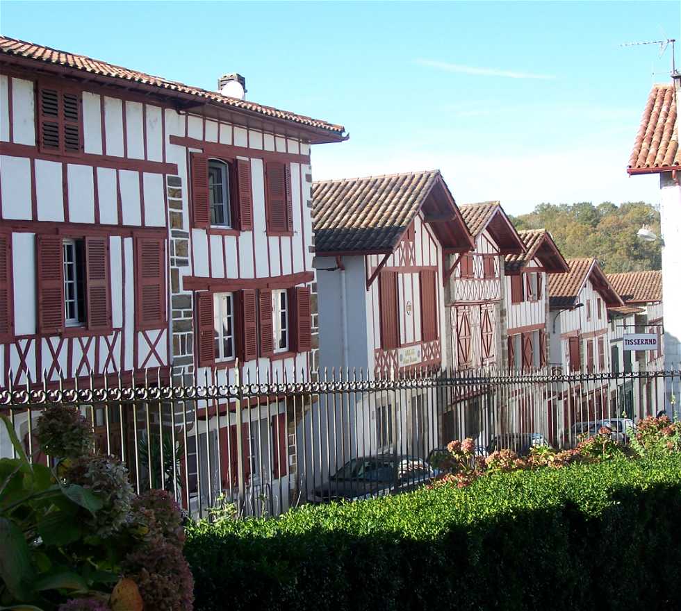 Fachada en La Bastide-Clairence