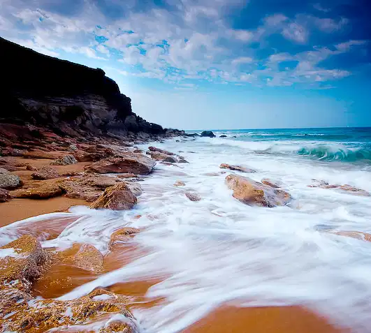 La Fontanilla Beach - Conil de la Frontera, Spain. 4K Walk tour 