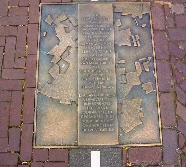 Memoriale a Baarle-Hertog