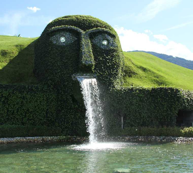 Fiume a Wattens
