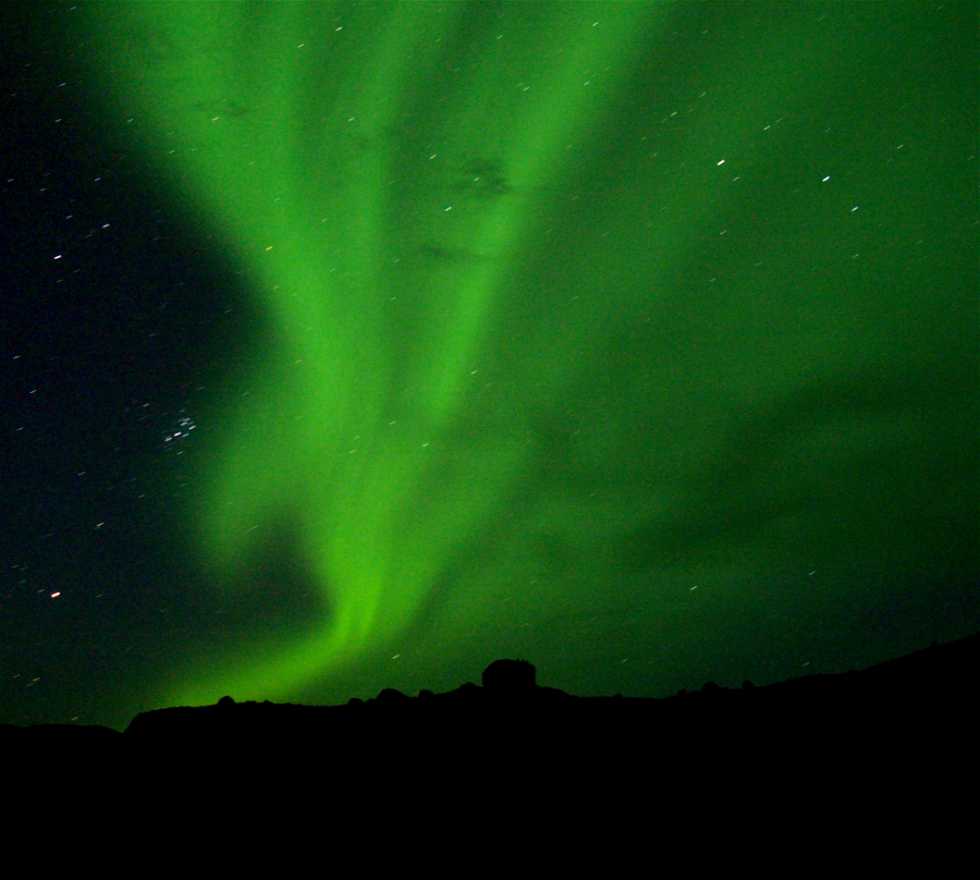 Aurora en Groenlandia