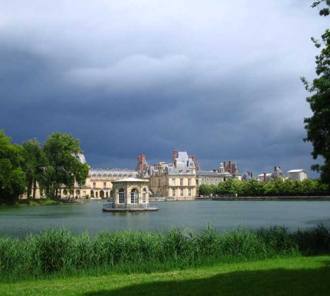 Nube en Fontainebleau