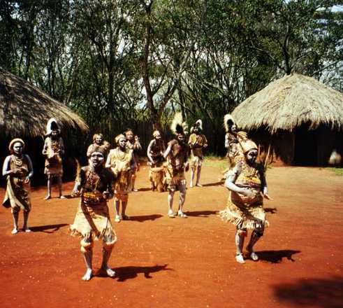 Baile en Kenia