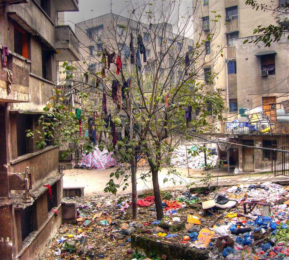 Barrio en Chongqing