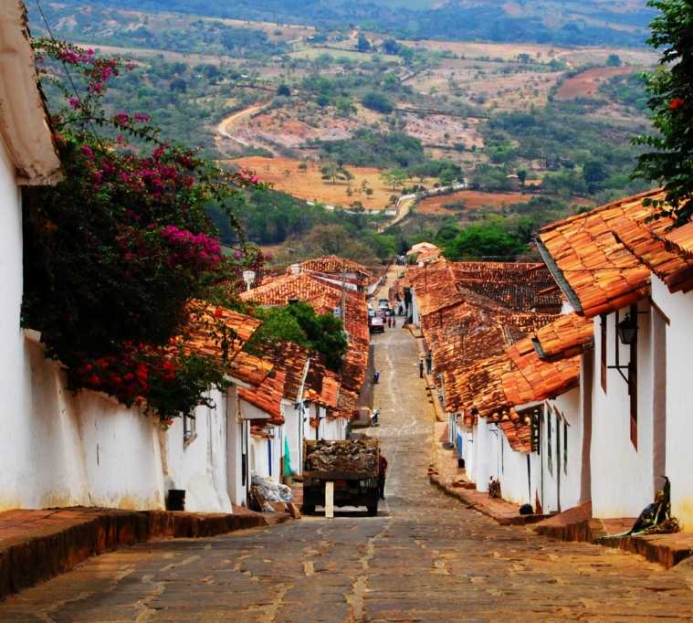 Pueblo en Colombia