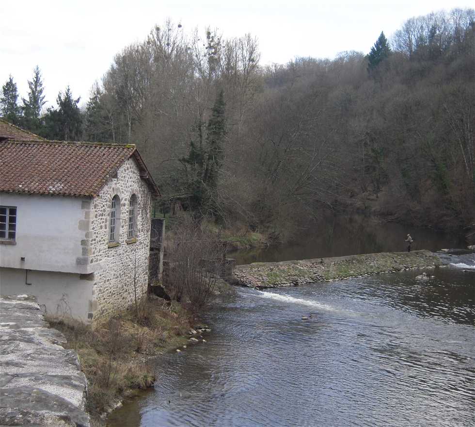 Waterway in Solignac
