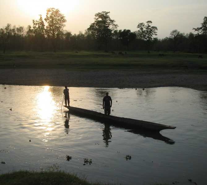 Fachada em Chitwan