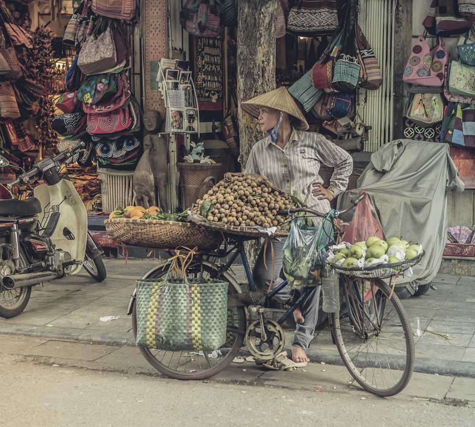Chariot à Hanoi