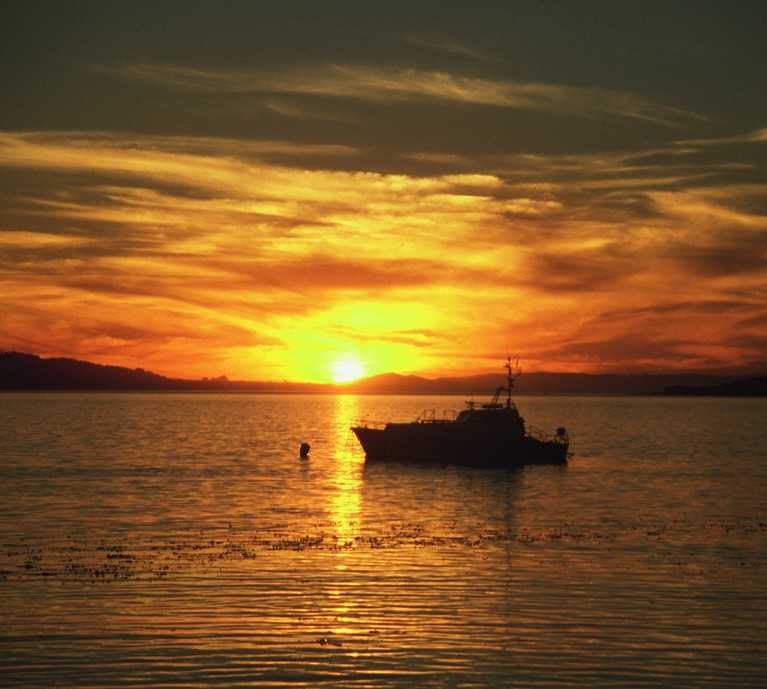 Sunset in Puerto Montt