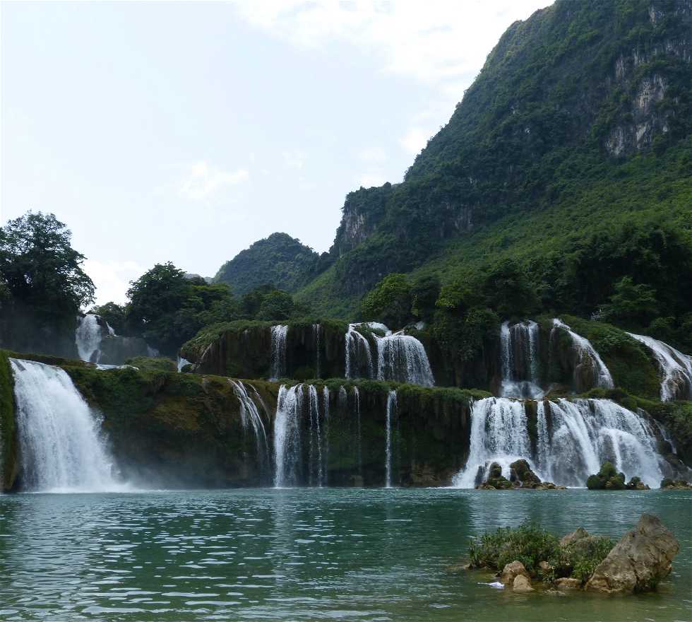 Cachoeiras em Cao Bang