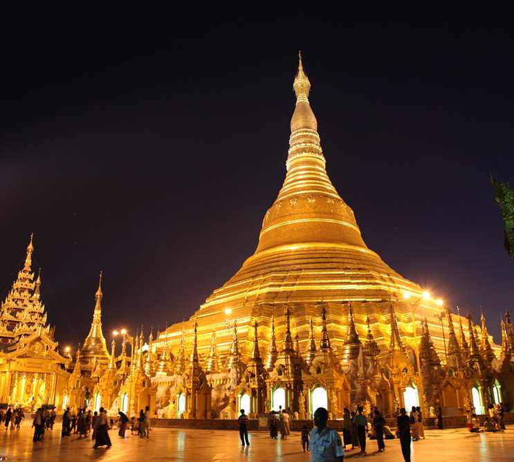 Pagoda in Yangon