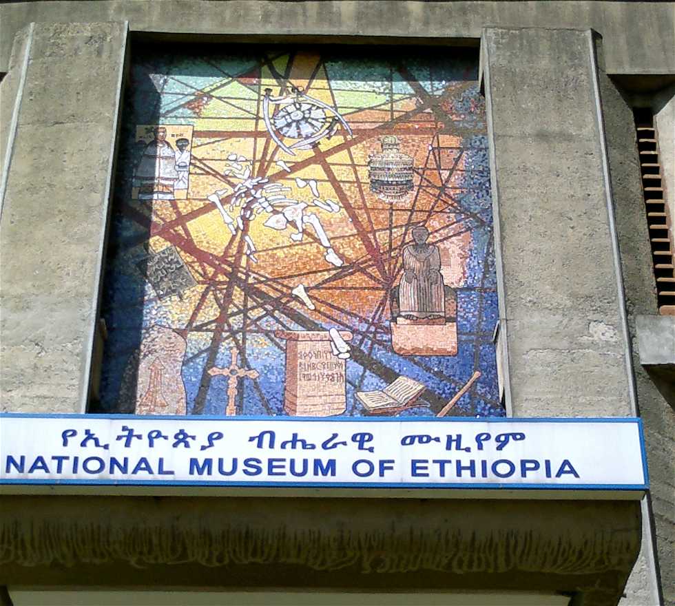 Póster en Addis Abeba
