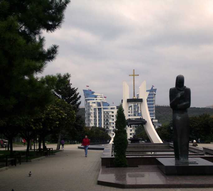 Statue in Chisinau