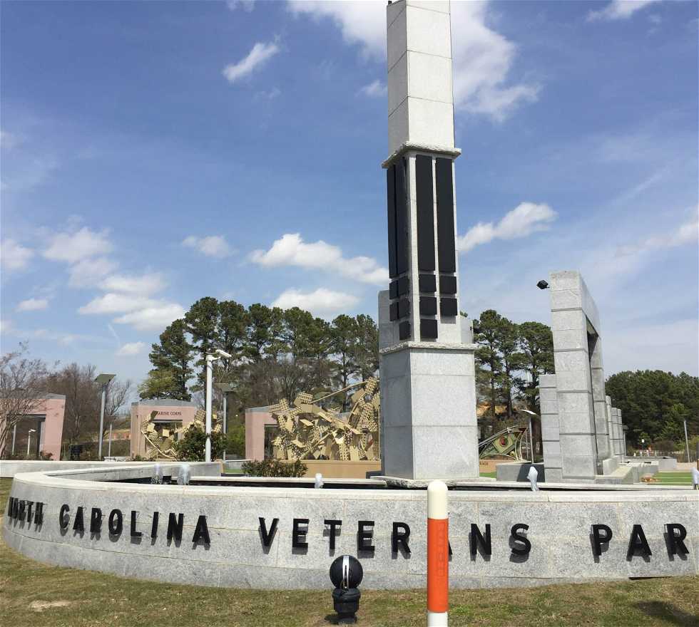 Memorial in Fayetteville