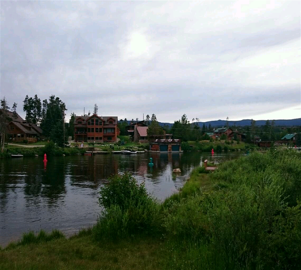 River in Grand Lake
