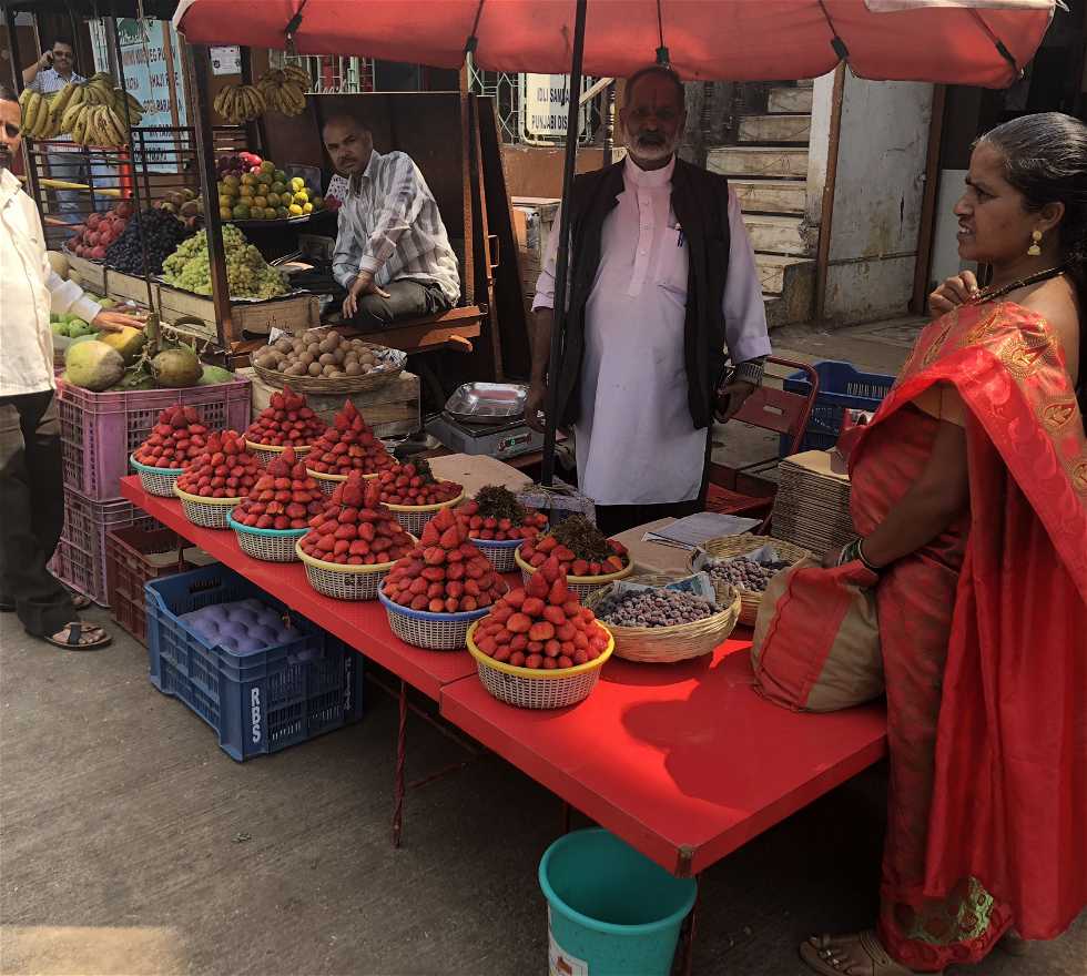 Mercado en Panchagani