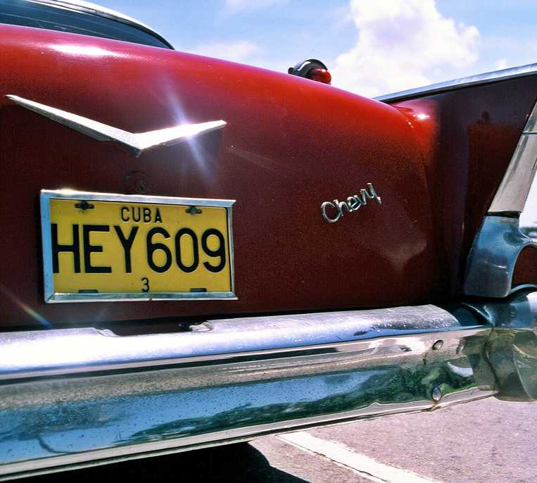 Vehículo en La Habana