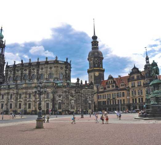 Plaza en Dresde