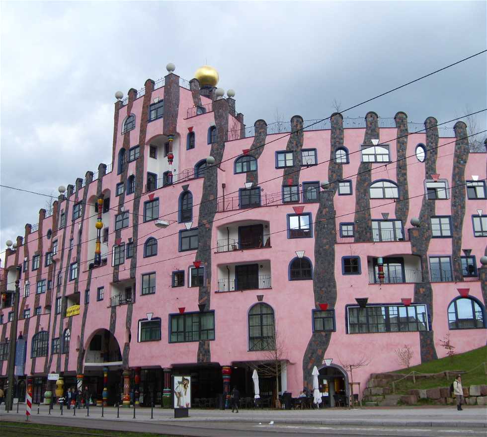 Color rosa en Magdeburgo