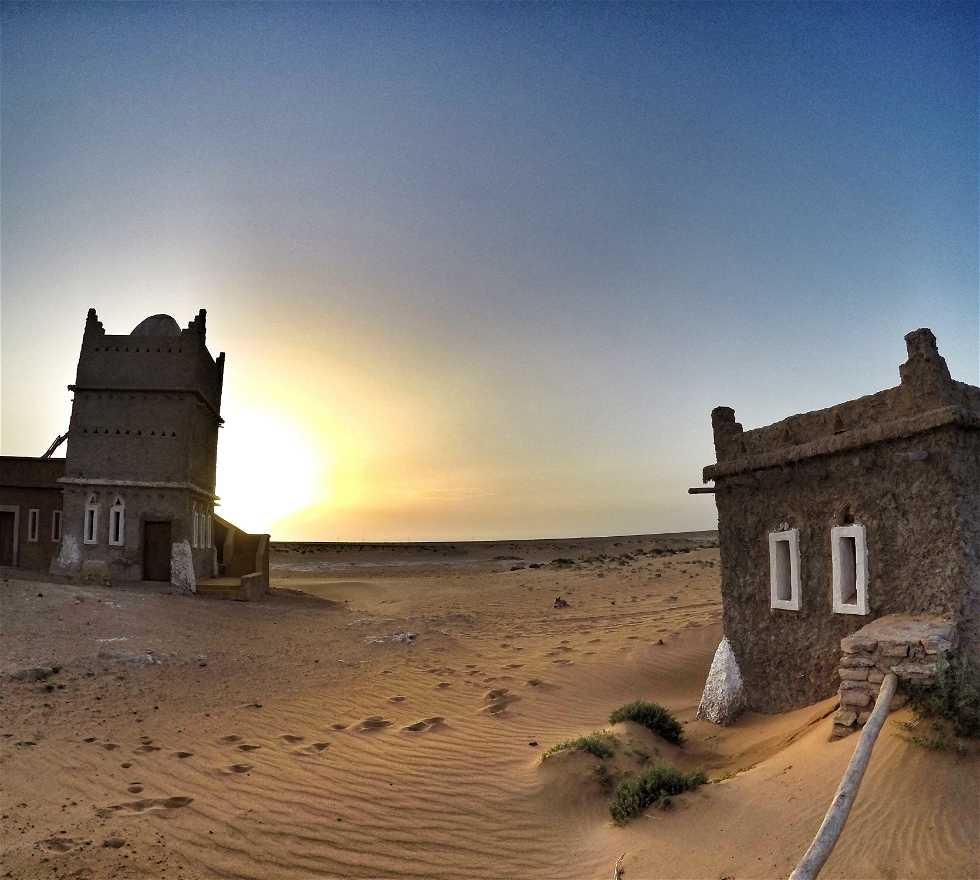 Cielo en Sahara Occidental