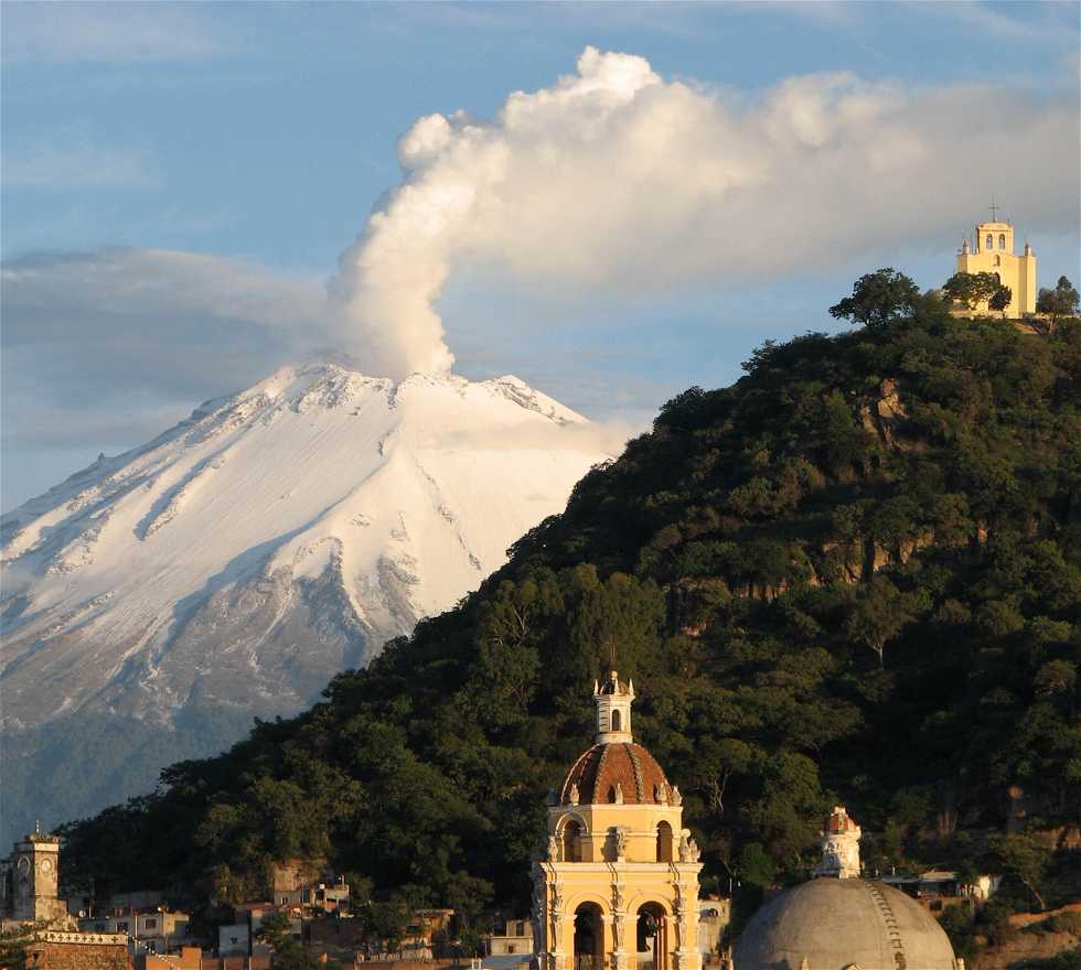 Cordillera en Puebla