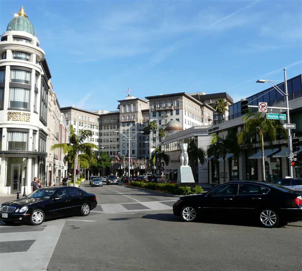 Calle en Beverly Hills