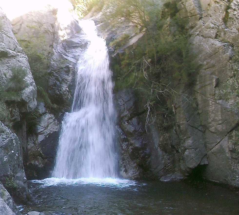 Waterfall in Vernet-les-Bains
